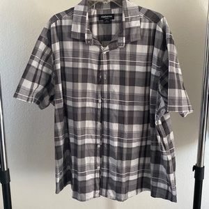 Men’s Claiborne stretch 2XL - short sleeve button up shirt.